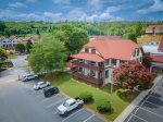 Front parking of Alpine Village